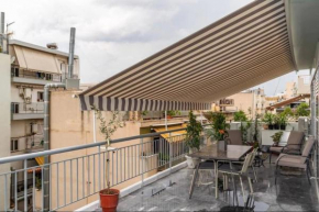 Artistic apt in vibrant Gazi with large terrace by GHH
